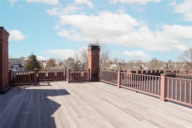 78 Rhode Island Ave Unit 8, Newport, RI 02840 - deck featuring a residential view