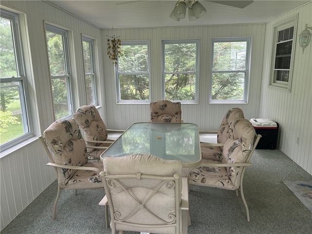 3 Crocus Ct, Coventry, RI 02816 - sunroom / solarium featuring carpet flooring and plenty of natural light