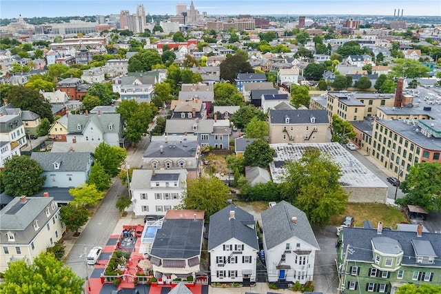 134 Courtland St, Providence, RI 02909 - aerial perspective of suburban area