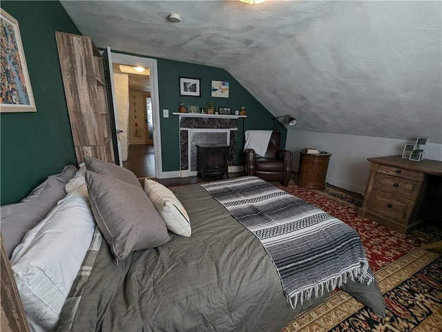 134 Courtland St, Providence, RI 02909 - bedroom with vaulted ceiling and baseboards