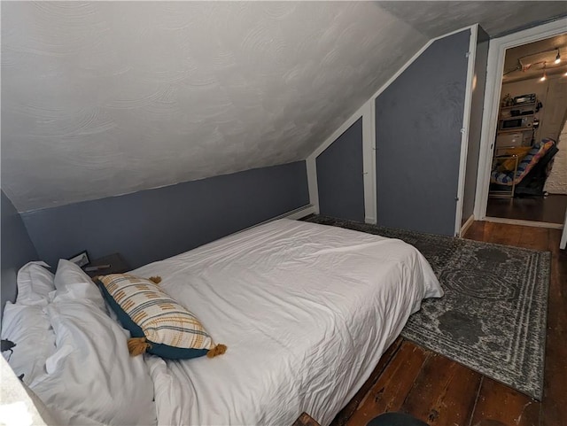 134 Courtland St, Providence, RI 02909 - bedroom featuring hardwood / wood-style flooring and lofted ceiling