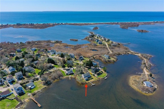 183 Twin Peninsula Ave, South Kingstown, RI 02879 - view of property location with a large body of water