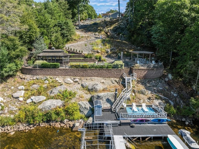 465 Camp Dixie Rd, Burrillville, RI 02859 - birds eye view of property