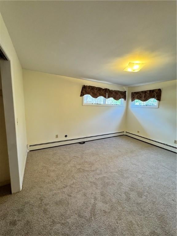 unfurnished room with carpet flooring