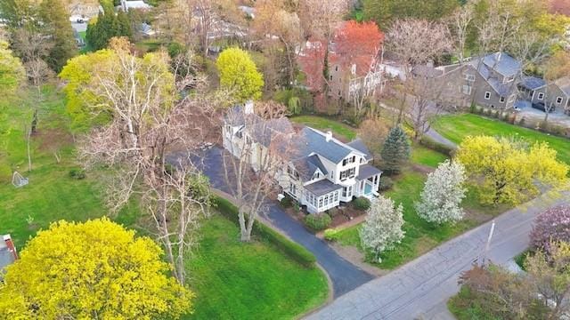 drone / aerial view