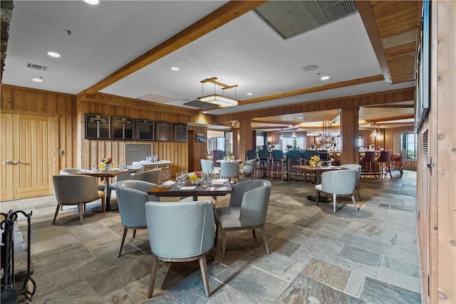 common area featuring visible vents