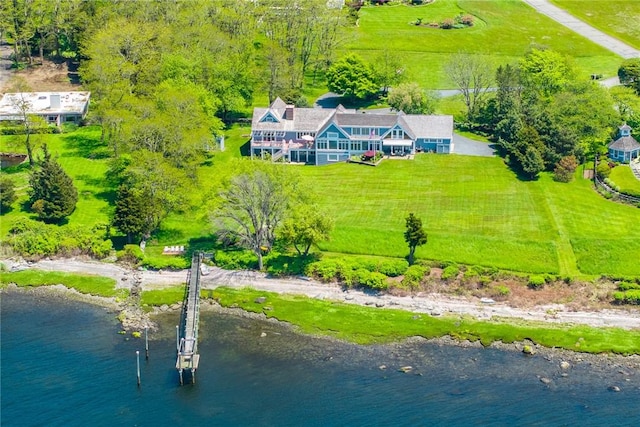 29 Reliance Dr, Bristol, RI 02809 - aerial view featuring a water view
