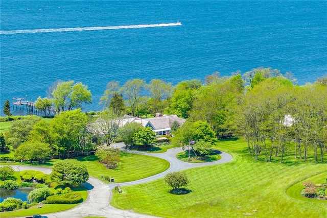 29 Reliance Dr, Bristol, RI 02809 - bird's eye view with a water view