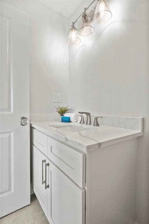 0 Greenwich Blvd Unit 203, East Greenwich, RI 02818 - bathroom with vanity and tile patterned flooring