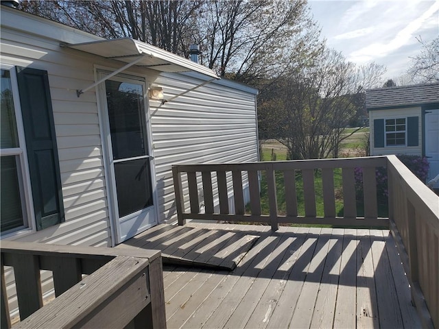 65 Wright Way, Coventry, RI 02816 - view of deck