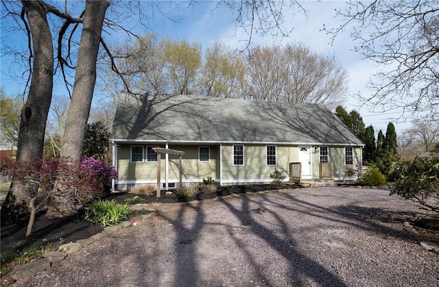 view of ranch-style house