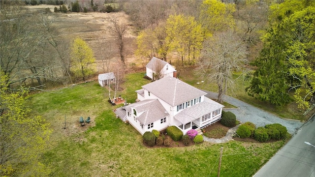 drone / aerial view
