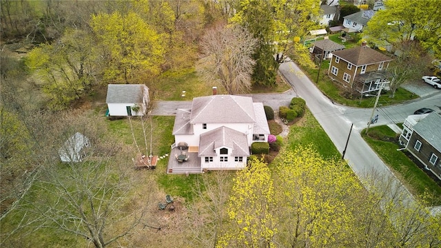 drone / aerial view