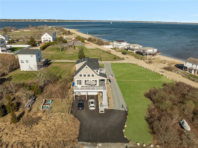 57 Foster St, Warwick, RI 02889 - bird's eye view with a water view