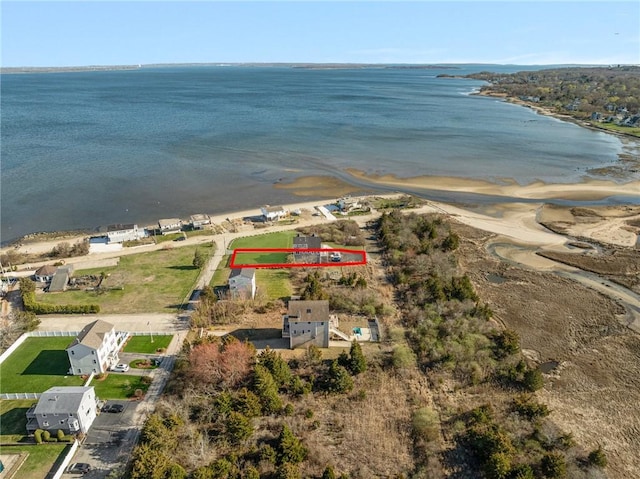 57 Foster St, Warwick, RI 02889 - birds eye view of property with a water view