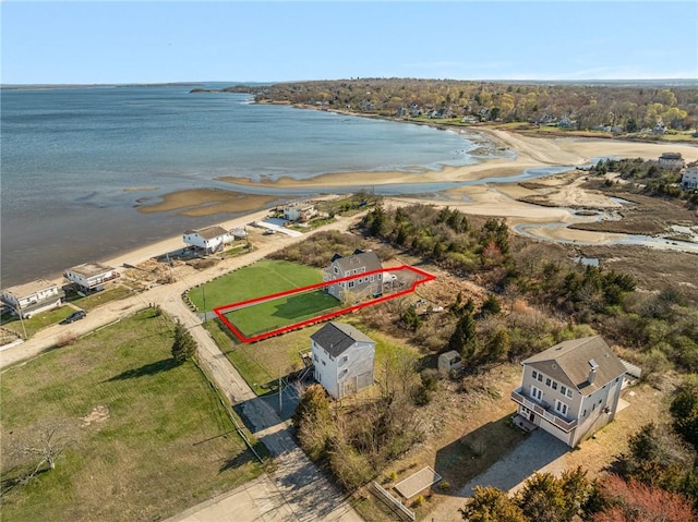 57 Foster St, Warwick, RI 02889 - bird's eye view featuring a water view