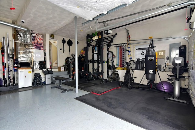 1 Augusta St, Providence, RI 02908 - workout area featuring a garage