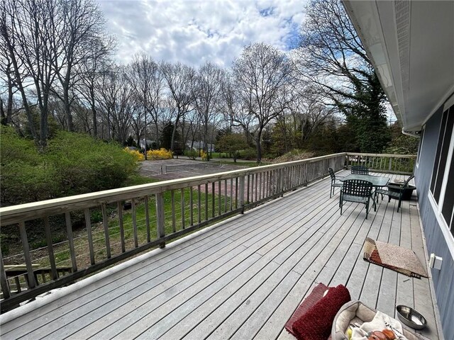 63 Duck Cove Rd, North Kingstown, RI 02852 - view of deck