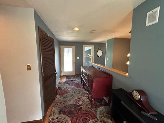 63 Duck Cove Rd, North Kingstown, RI 02852 - entrance foyer featuring recessed lighting, baseboards, and visible vents