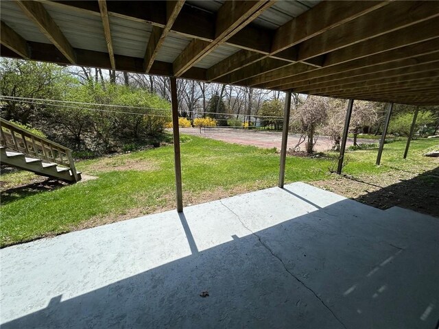 63 Duck Cove Rd, North Kingstown, RI 02852 - view of patio with stairway