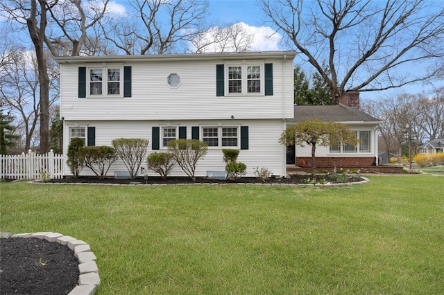 84 Hickory Dr, East Greenwich, RI 02818 - colonial house featuring a chimney