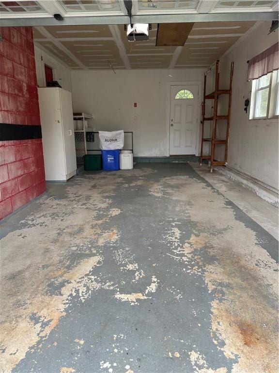4 Johnson Ct, Bristol, RI 02809 - garage with a garage door opener