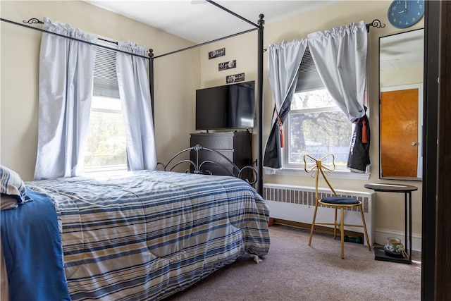 132 Bakers Creek Rd, Warwick, RI 02886 - bedroom featuring carpet flooring and radiator