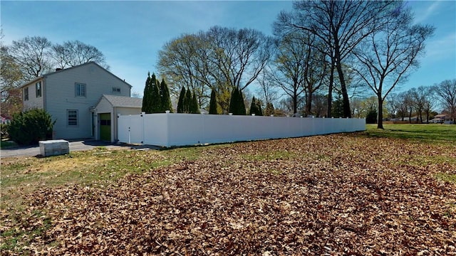 exterior space with a gate and fence
