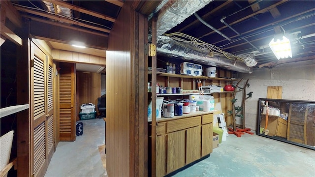 view of storage