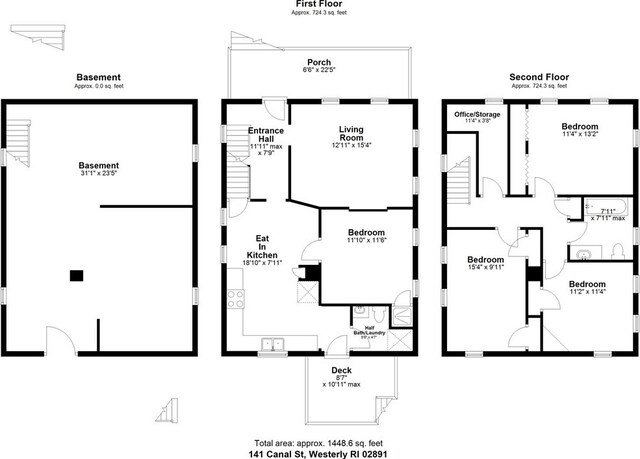 141 Canal St, Westerly, RI 02891 - floor plan