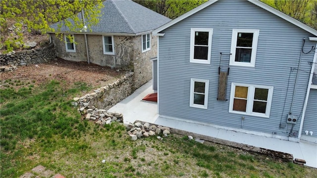 view of side of property
