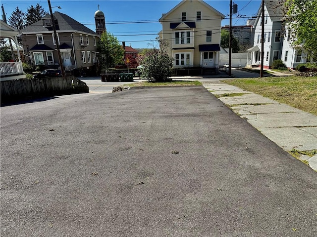 172 Park Ave, Woonsocket, RI 02895 - view of road featuring street lights and a residential view