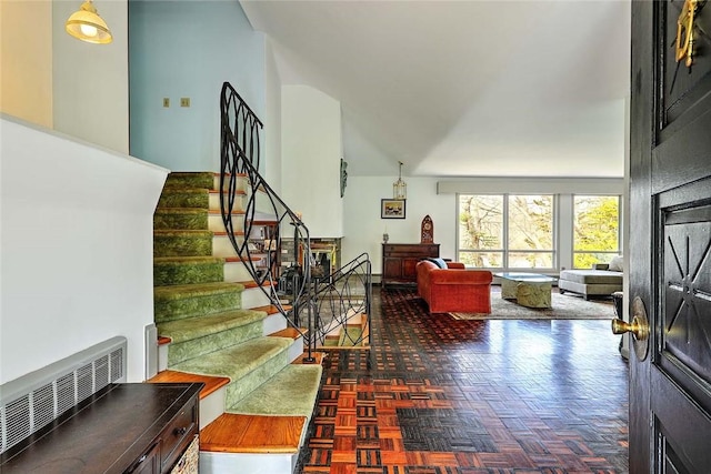 view of stairs