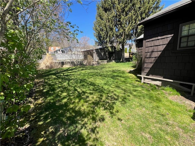 view of yard