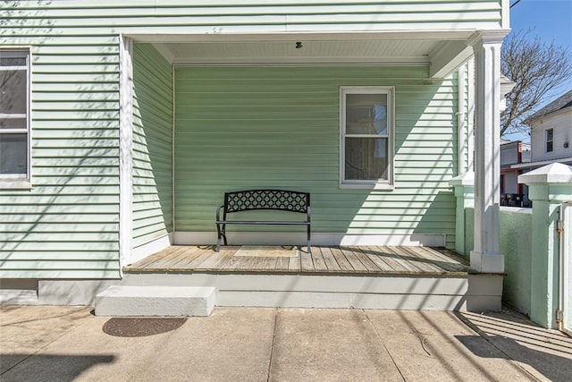 view of property entrance