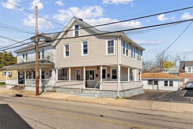 67 Pleasant St, Westerly, RI 02891 - view of front of house featuring a porch
