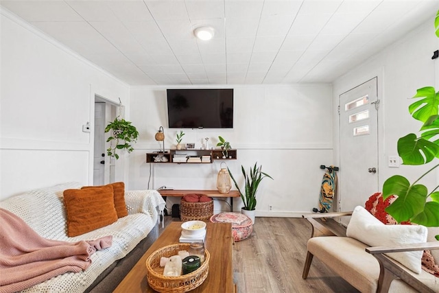 67 Pleasant St, Westerly, RI 02891 - living area featuring wood finished floors