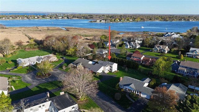 9 Hanley Farm Rd Unit 9, Warren, RI 02885 - view of property location featuring a nearby body of water and nearby suburban area