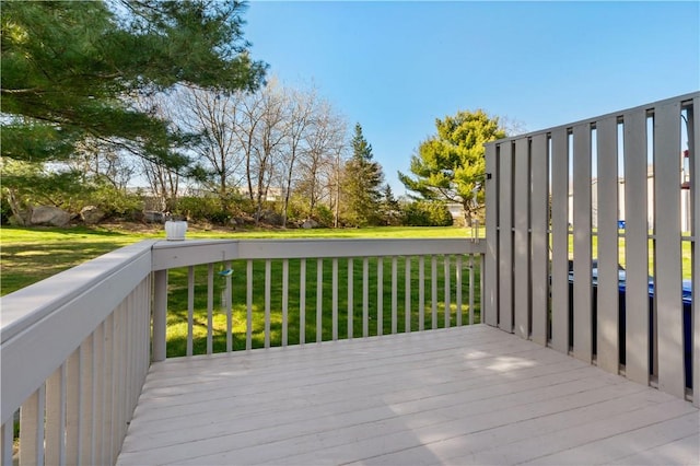 86 Quannacut Rd Unit A, Westerly, RI 02891 - deck featuring a lawn