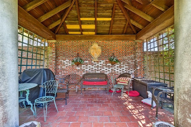 221 Hope St Unit 7, Bristol, RI 02809 - view of patio / terrace featuring area for grilling