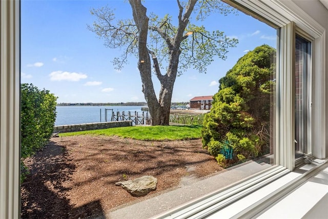 221 Hope St Unit 7, Bristol, RI 02809 - exterior space with a water view