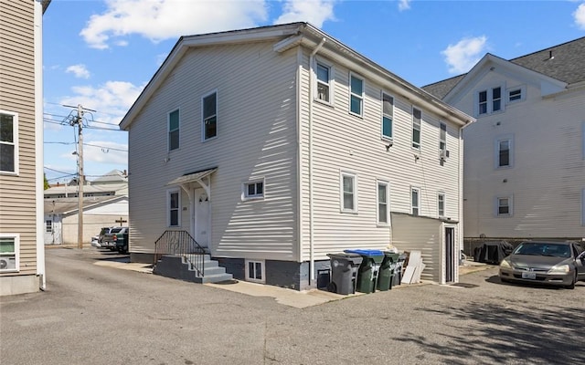 view of rear view of house