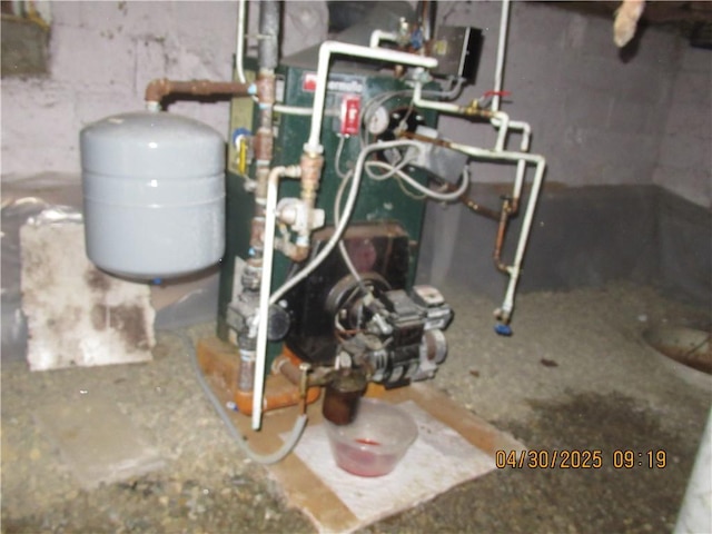 view of utility room