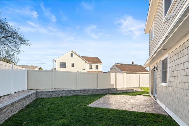 25 Scallop Shell Rd, Narragansett, RI 02882 - view of yard with a patio and a fenced backyard
