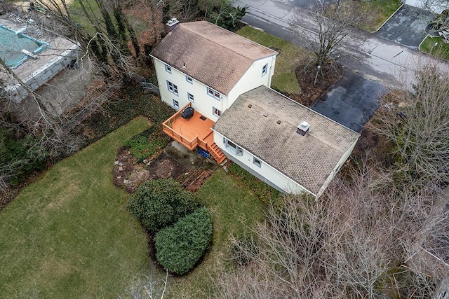 180 Birkshire Dr, Warwick, RI 02886 - drone / aerial view