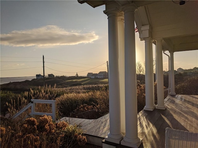 244 Spring St, Block Island, RI 02807 - exterior space with a porch