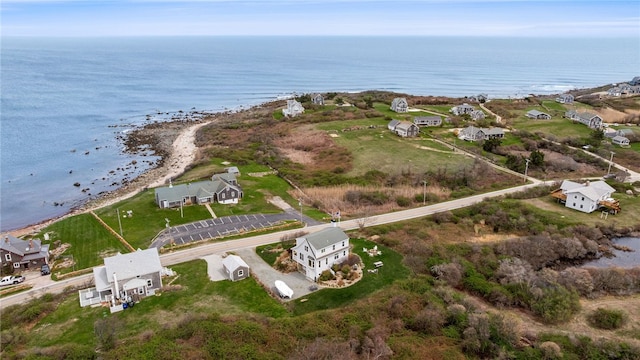 244 Spring St, Block Island, RI 02807 - drone / aerial view with a water view
