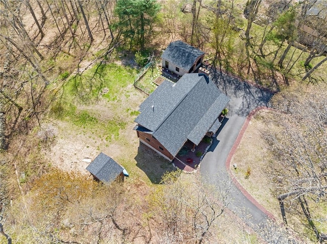 drone / aerial view