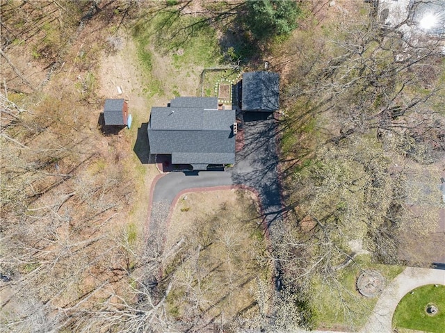 drone / aerial view