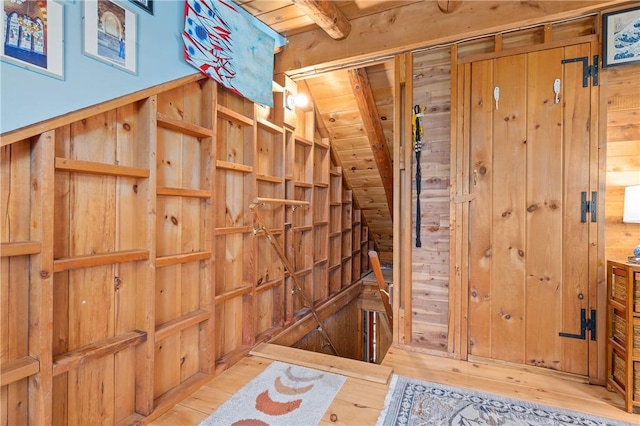 view of storage room